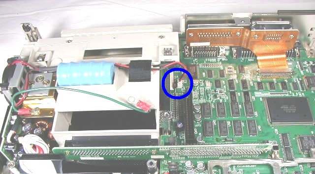 PC-386BOOK L バックアップNi-Cd電池